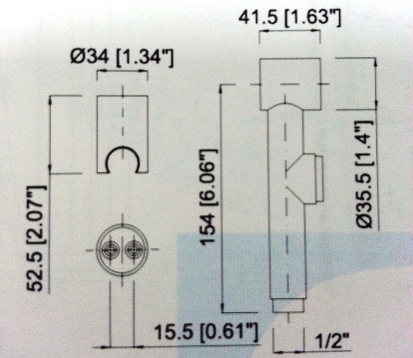 MZ 080001900 Modern Bathroom Hand Shower Set