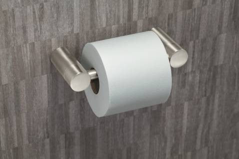 MOEN Align brushed nickel paper holder