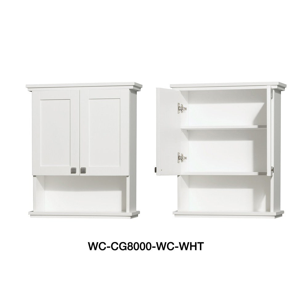 WYNDHAM COLLECTION Premiere 72-Inch Double Bathroom Vanity Set - White