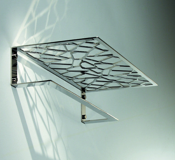 Trencadis towel shelf - Chrome