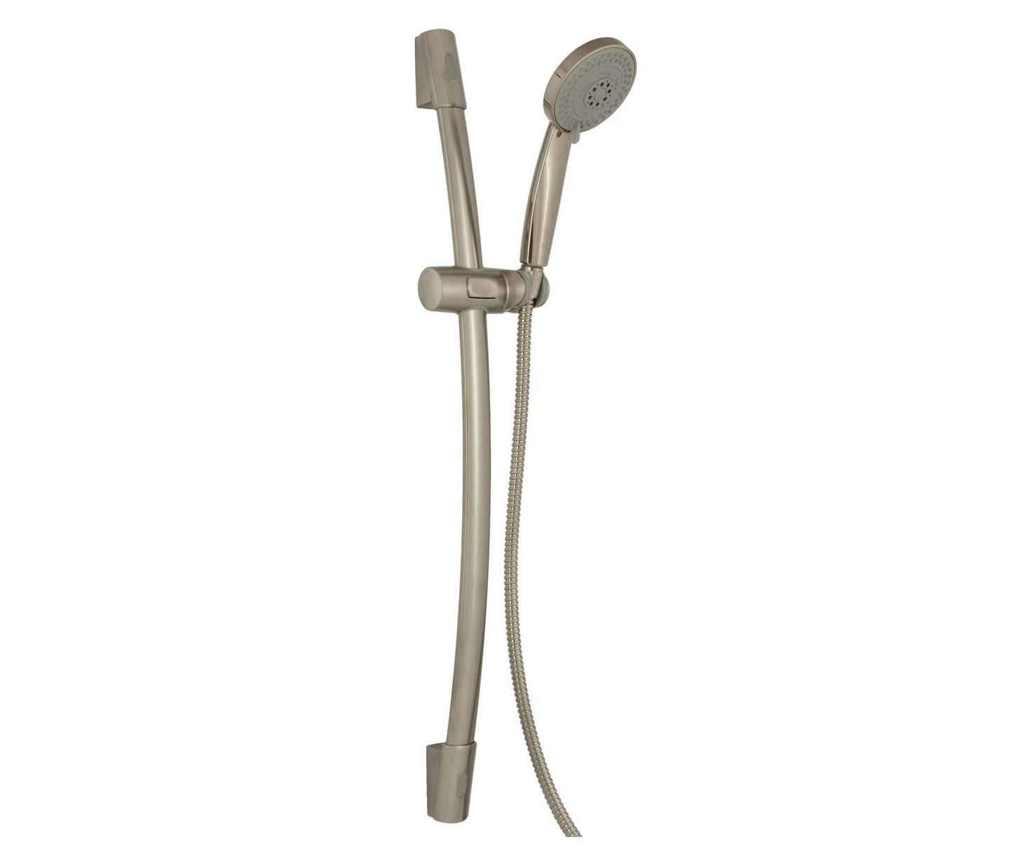 MZ Activa 700003860 Sliding Bar With Flexible Hose And Hand Shower Set - Brushed Nickel