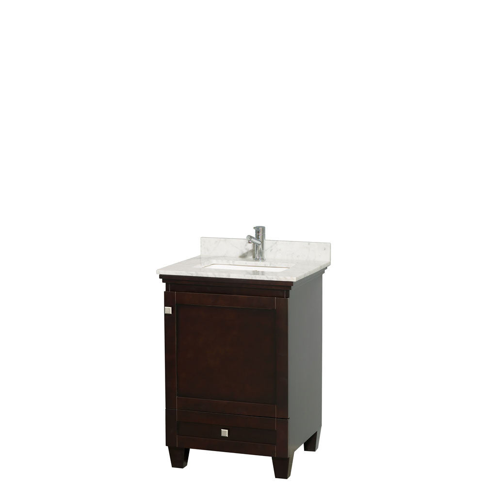 Acclaim 24 inch Single Bathroom Vanity in white