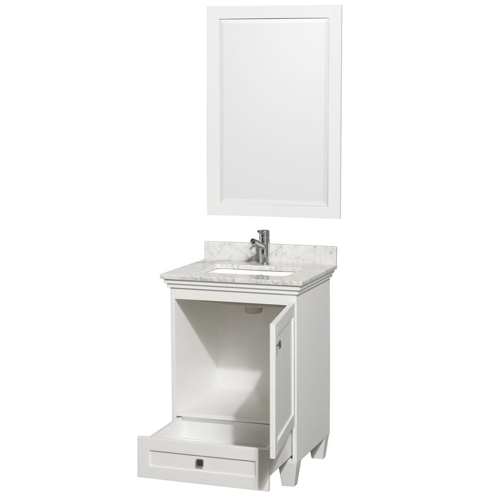 Acclaim 24 inch Single Bathroom Vanity in White