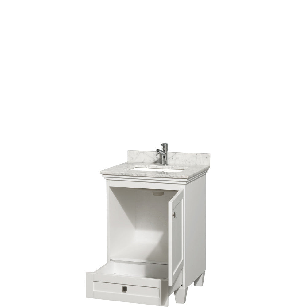 Acclaim 24 inch Single Bathroom Vanity in White
