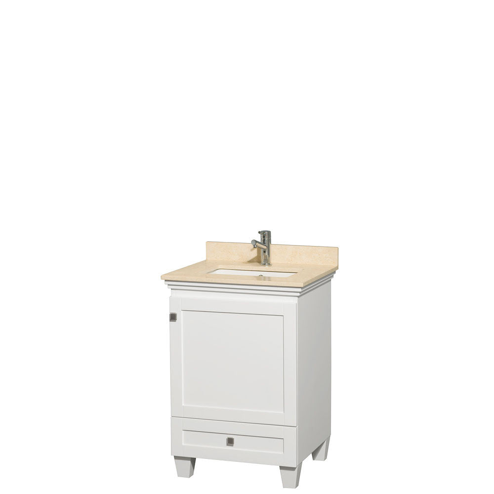 Acclaim 24 inch Single Bathroom Vanity in White