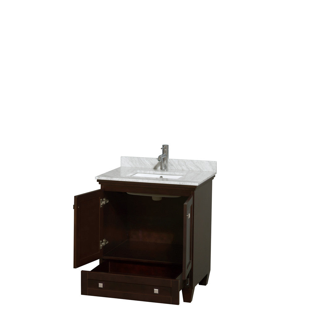 Acclaim 30 inch Single Bathroom Vanity in Espresso