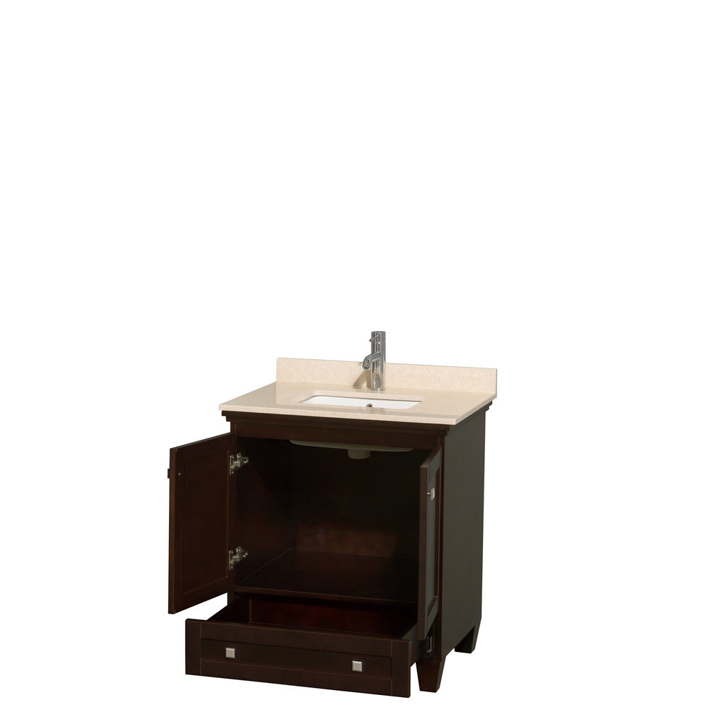 Acclaim 30 inch Single Bathroom Vanity in Espresso