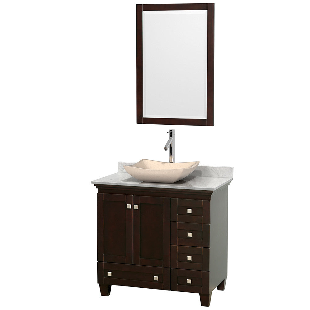 Acclaim 36 inch Single Bathroom Vanity in Espresso