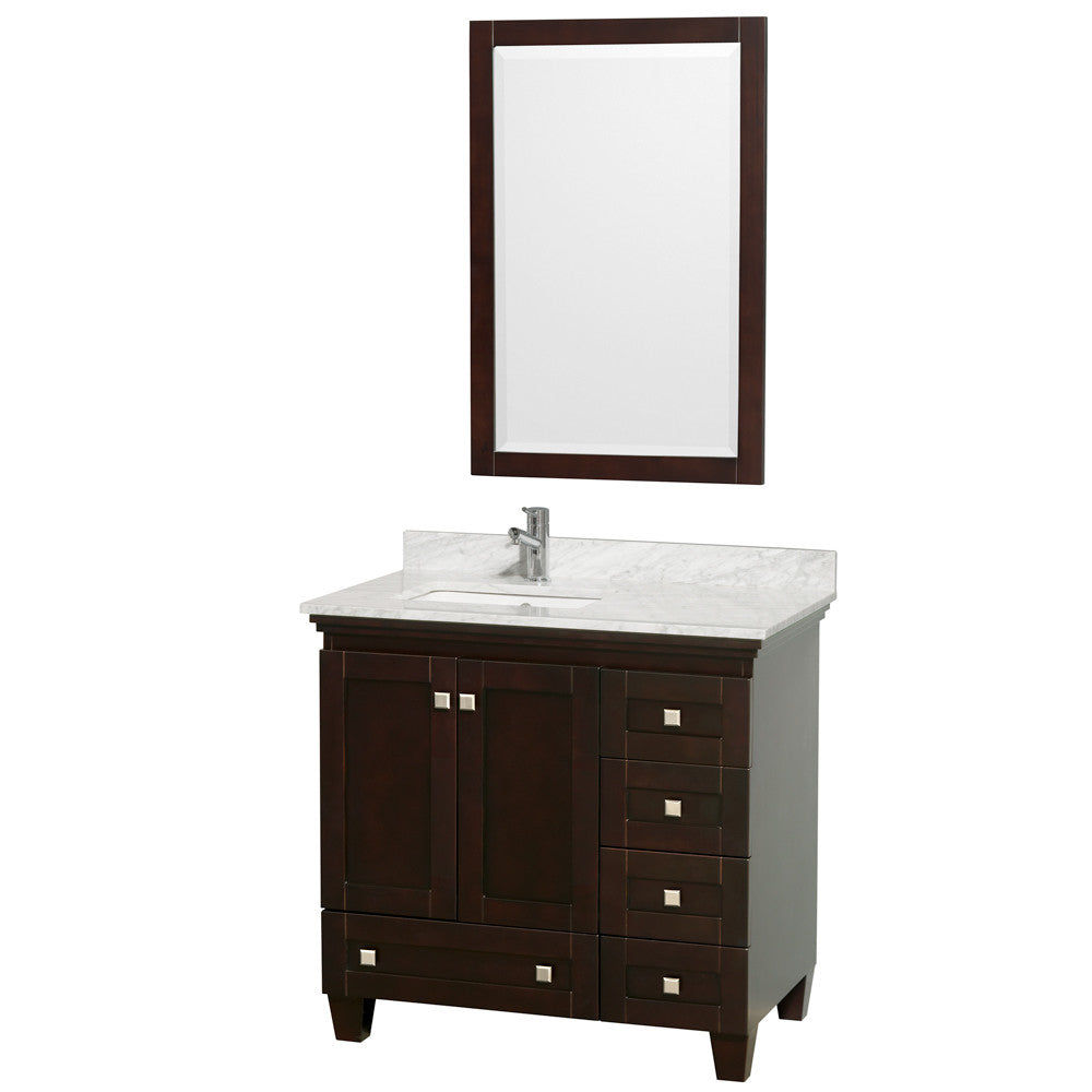 Acclaim 36 inch Single Bathroom Vanity in Espresso