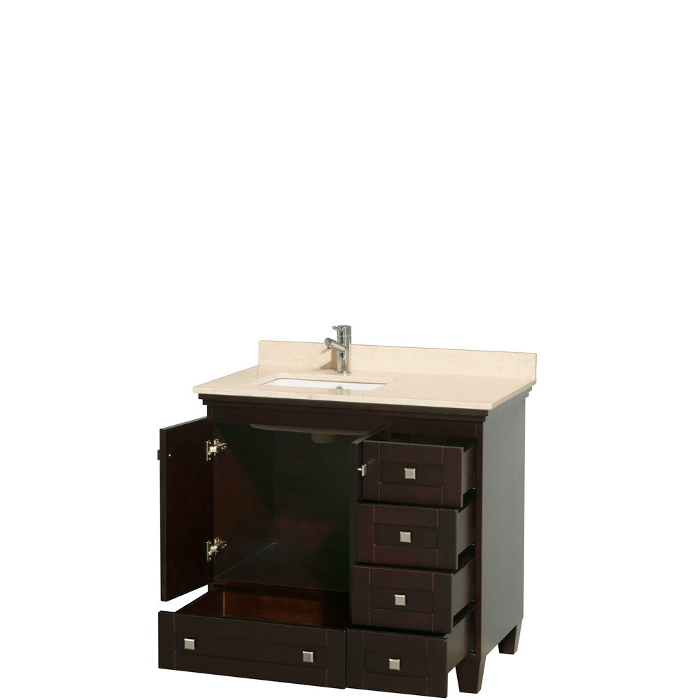 Acclaim 36 inch Single Bathroom Vanity in Espresso