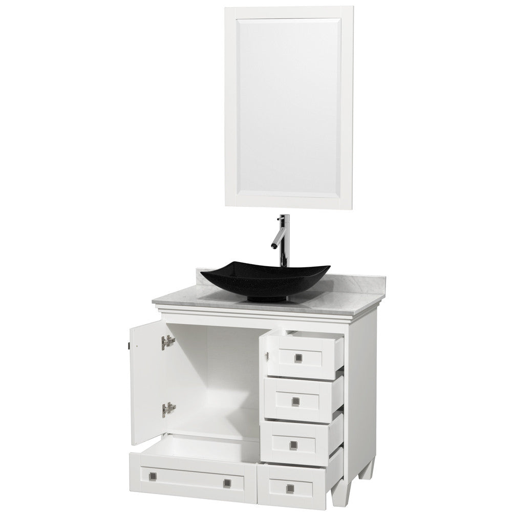 Acclaim 36 inch Single Bathroom Vanity in White