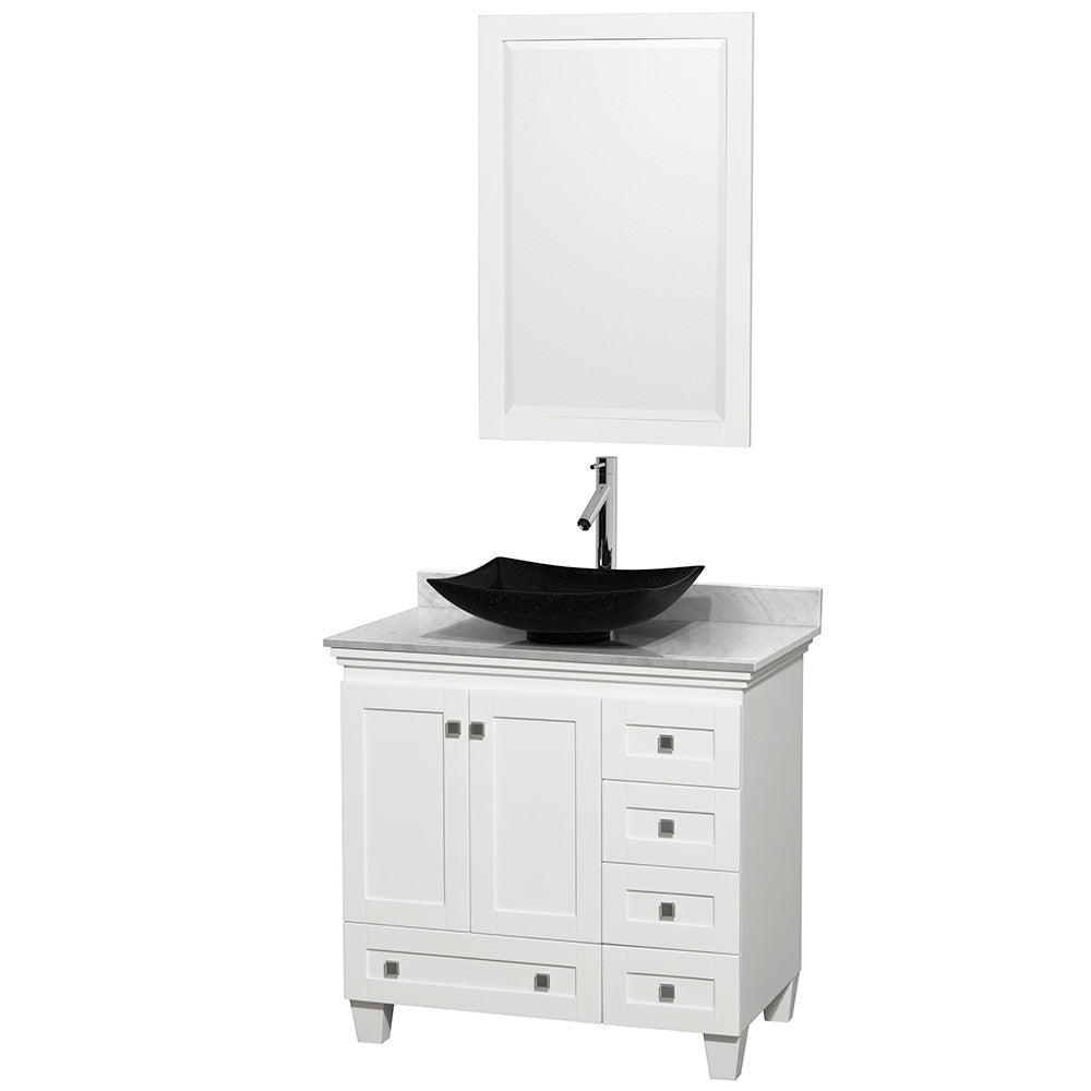 Acclaim 36 inch Single Bathroom Vanity in White