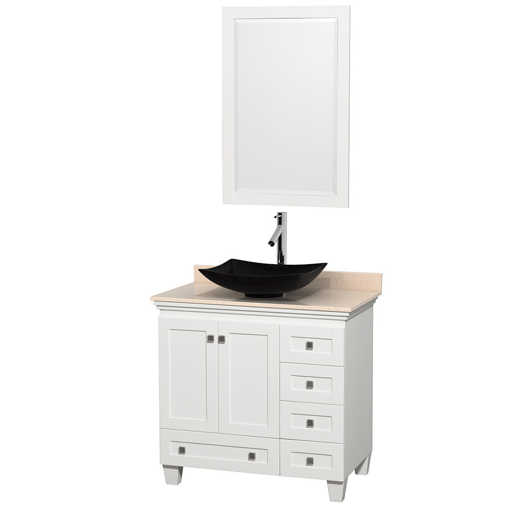 Acclaim 36 inch Single Bathroom Vanity in White