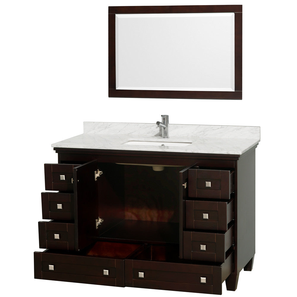 Acclaim 48 inch Single Bathroom Vanity in Espresso