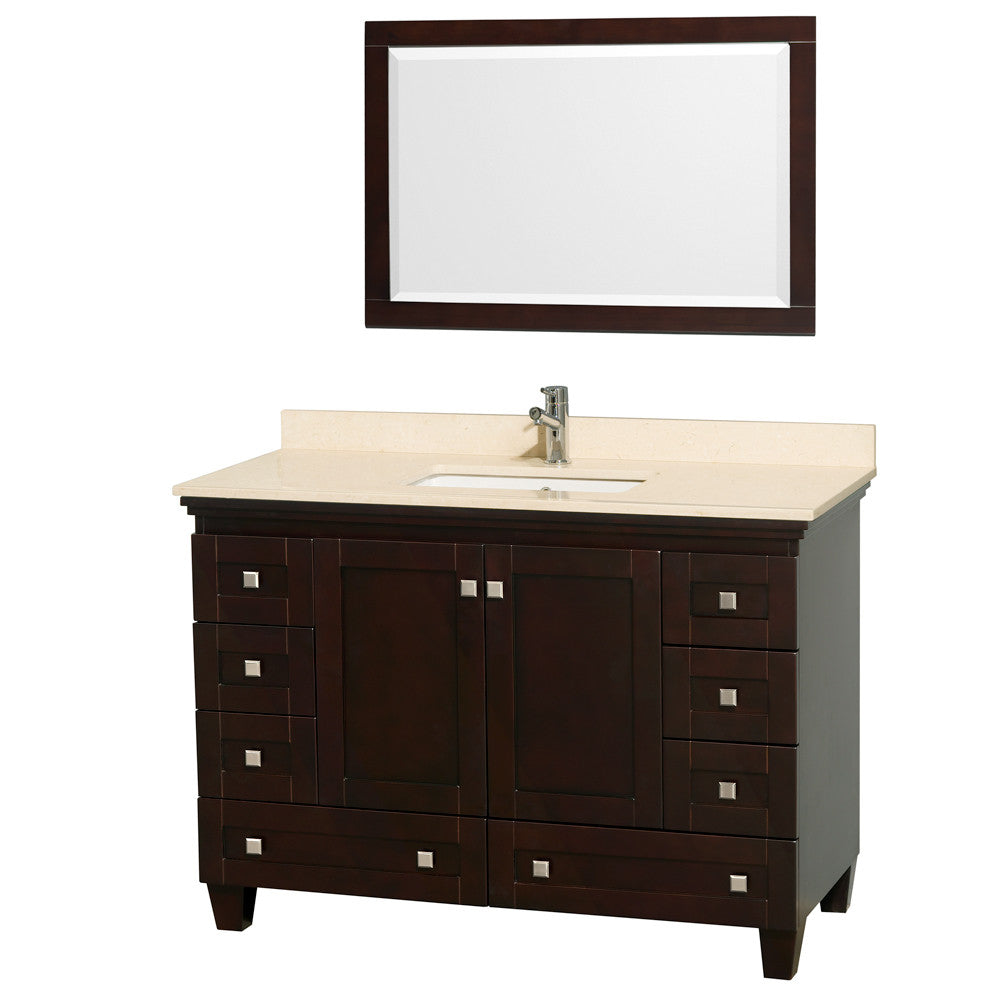 Acclaim 48 inch Single Bathroom Vanity in Espresso