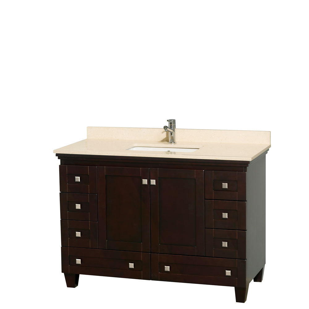 Acclaim 48 inch Single Bathroom Vanity in Espresso