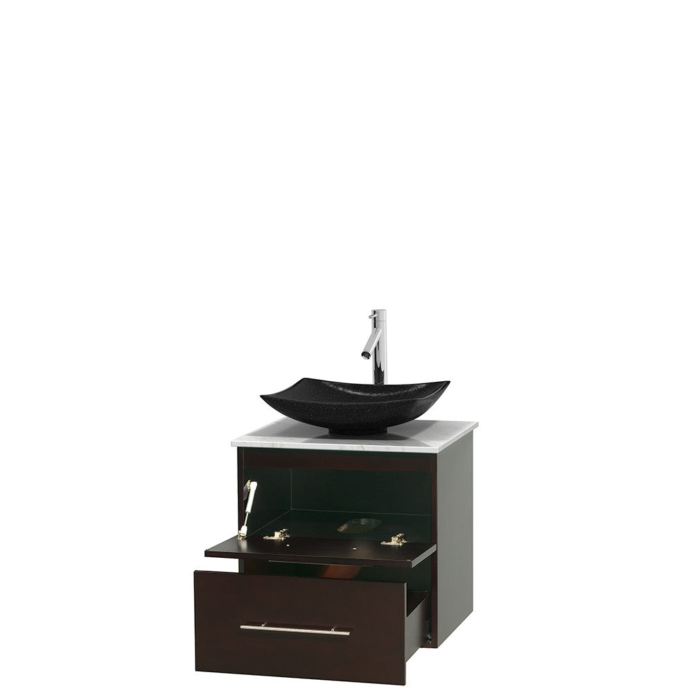 Centra 24 inch Single Bathroom Vanity Set - Espresso