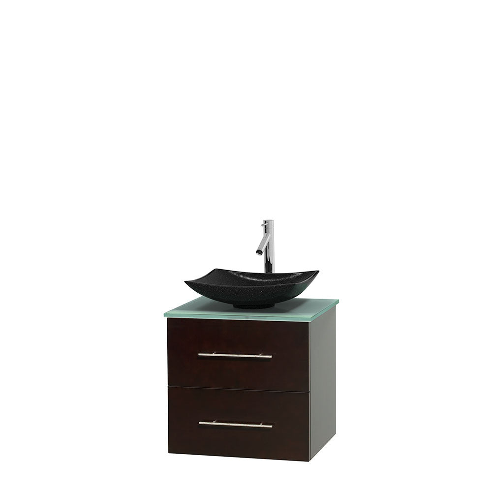 Centra 24 inch Single Bathroom Vanity Set - Espresso