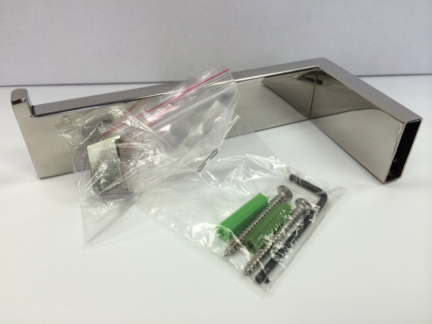 AQUA DECOR ACC 34 Paper Holder Modern Bathroom Accessory - Chrome