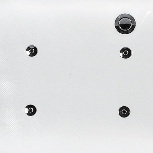 Ariel Platinum AM128 Whirlpool Bathtub 70" x 37" x 27"