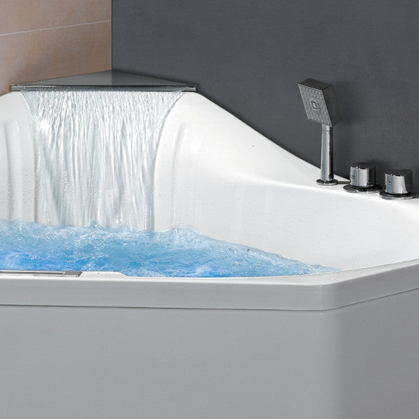 Ariel Platinum AM168 Whirlpool Bathtub 59 x 59 x 31