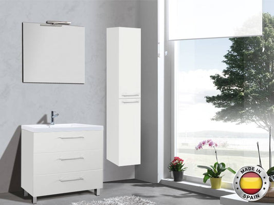 AQUA  DECOR American 31.5-Inch Modern Bathroom Vanity Set - White