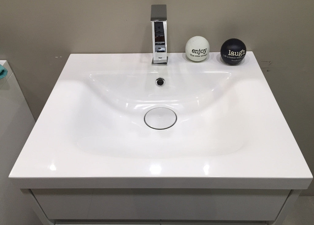 Aquamoon Danu 24 Modern Bathroom Vanity Set - White