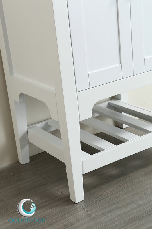 Aquamoon Rimini 24 Bathroom Vanity Set - White