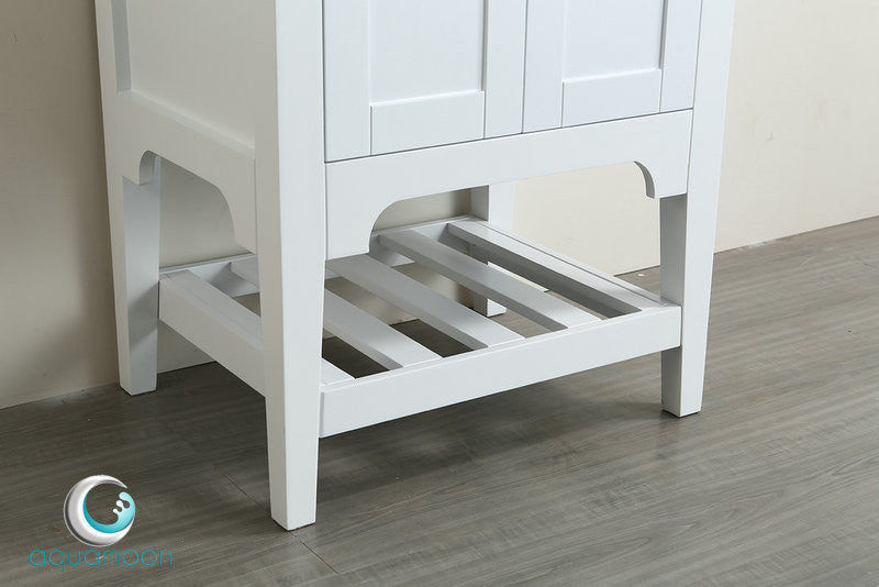 Aquamoon Rimini 24 Bathroom Vanity Set - White