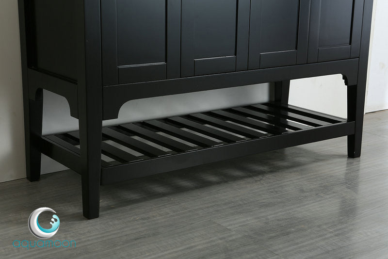 Aquamoon Rimini 48 Bathroom Vanity Set - Black