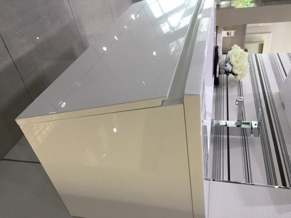 Aquamoon Hara 39 Modern Bathroom Vanity Set - White