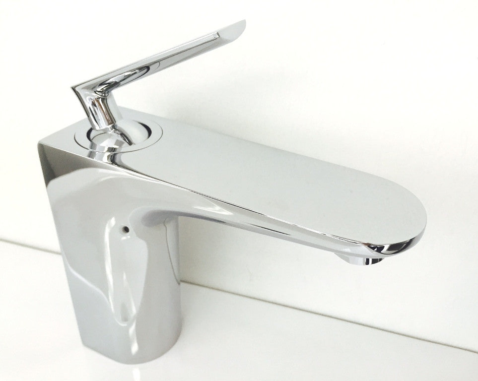 Aquamoon Madrid Single Hole Mount Bathroom Faucet Chrome