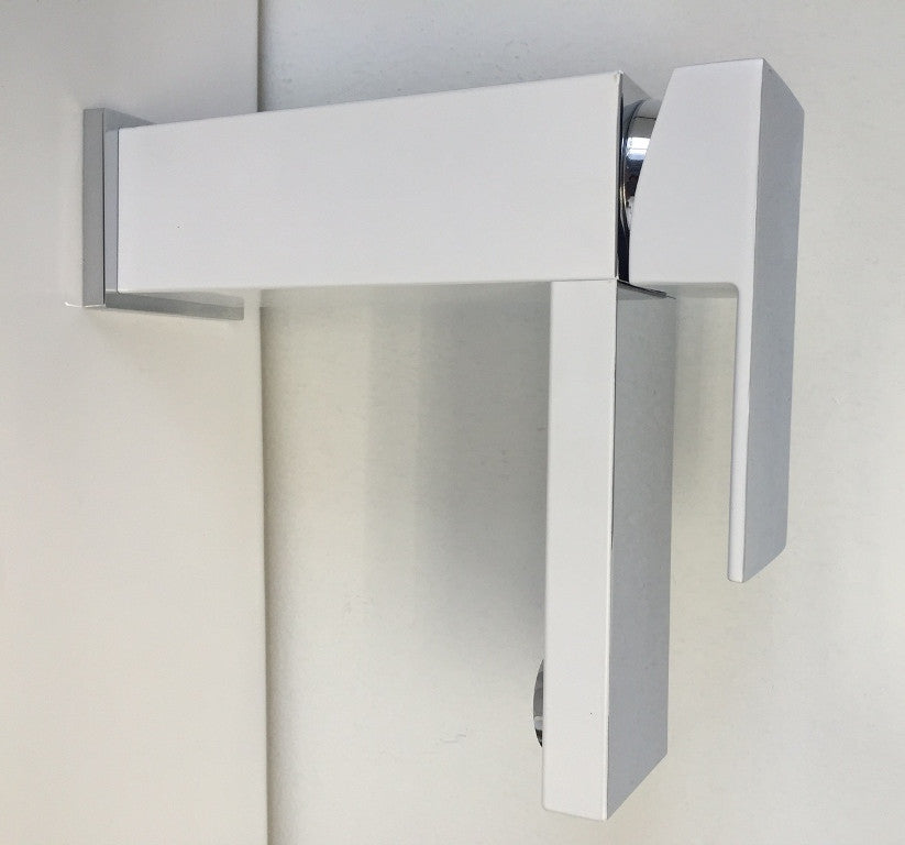 Aquamoon Milan Single Hole Mount Bathroom Faucet White