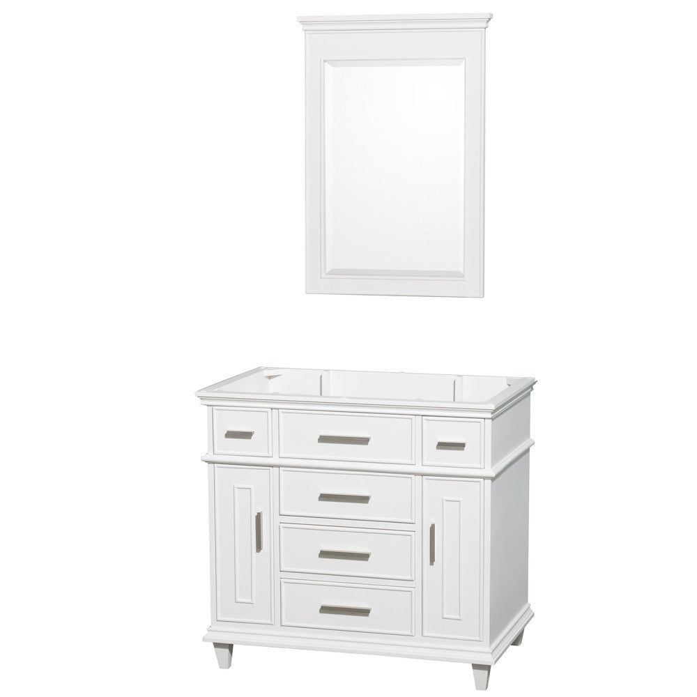 Berkeley 36-Inch Single Bathroom Vanity - White