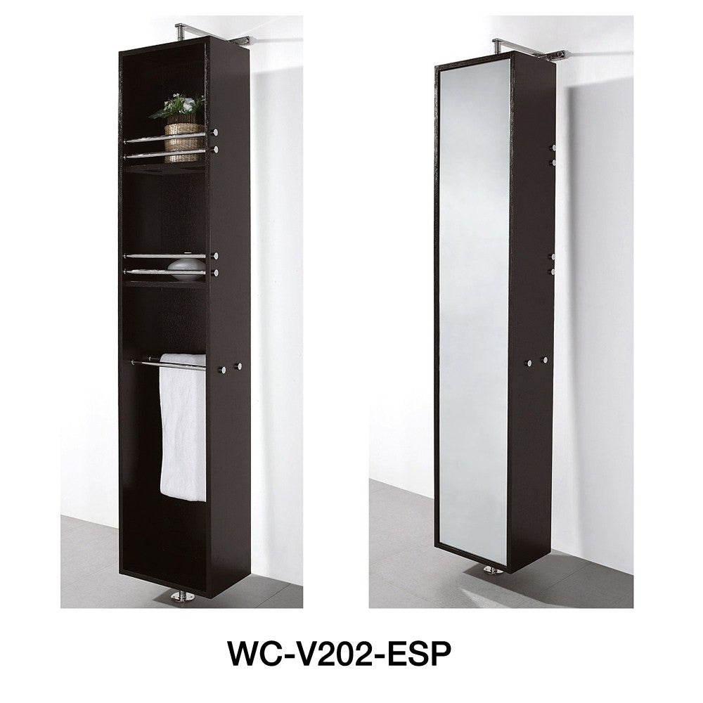 Wyndham Collection Daytona 71" Double Bathroom Vanity Set - Espresso