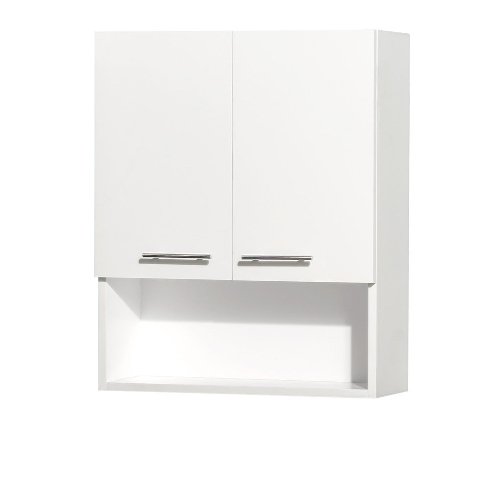 Centra Bathroom Wall Cabinet By Wyndham Collection - White