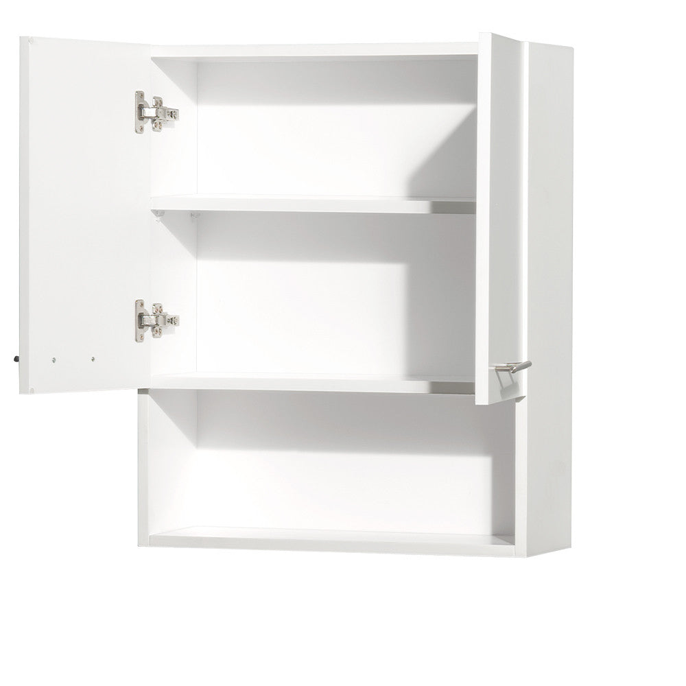 Centra Bathroom Wall Cabinet By Wyndham Collection - White