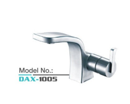 Dax-1005 Short Single Hole Mount Modern Bathroom Vanity Faucet