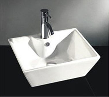 Dax-233 Modern Bathroom Vessel Sink (Ceramic)