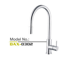Dax-03-02 Modern Single Handle Kitchen Faucet