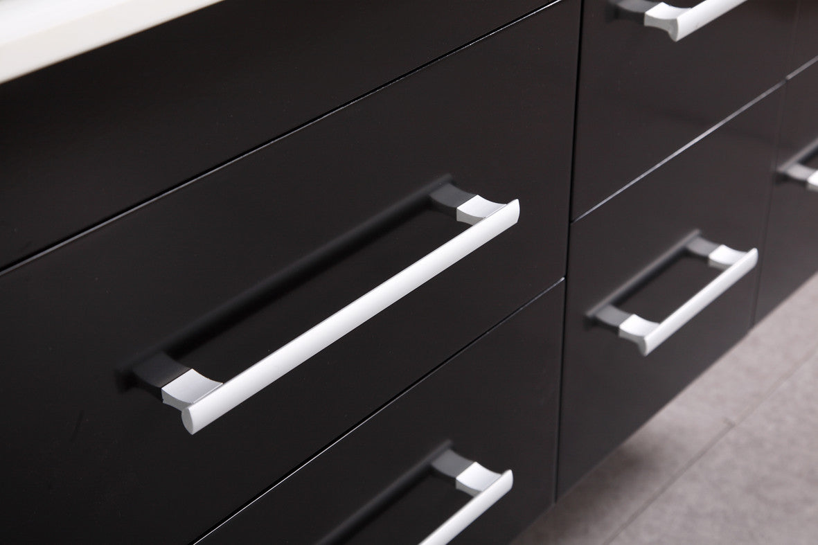 DESIGN ELEMENT Springfield 55" Wall-Mount Single Vessel Sink Vanity