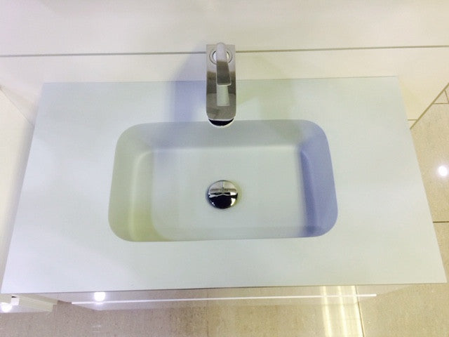 AQUA DECOR Life 24" Modern Bathroom Vanity - White (Bath Trends Exclusive)