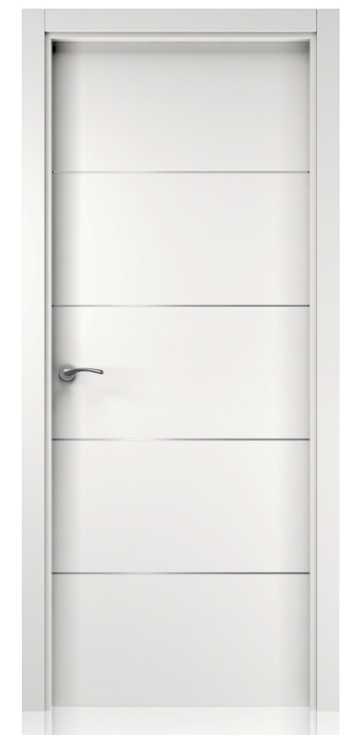 Aquamoon Quattro Interior Door - Lacquered White