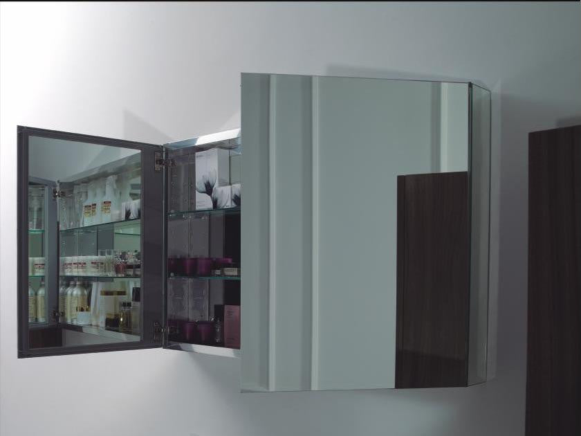 Aqua Decor 1000 Modern Bathroom Medicine Cabinet W/ Mirrors - 39 7/8 Inches