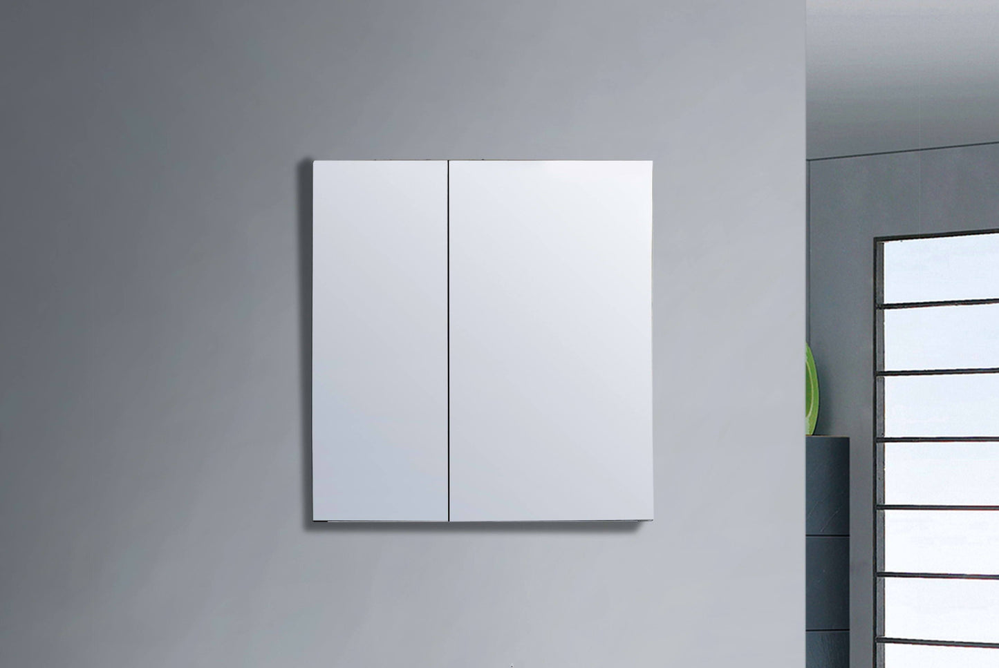 Aqua Decor 730 Modern Bathroom Medicine Cabinet W/ Mirrors - 25 Inches