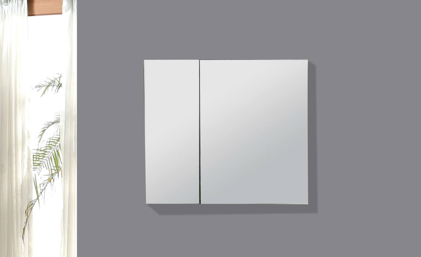 Aqua Decor 900 Modern Bathroom Medicine Cabinet W/ Mirrors - 29 1/2 Inches