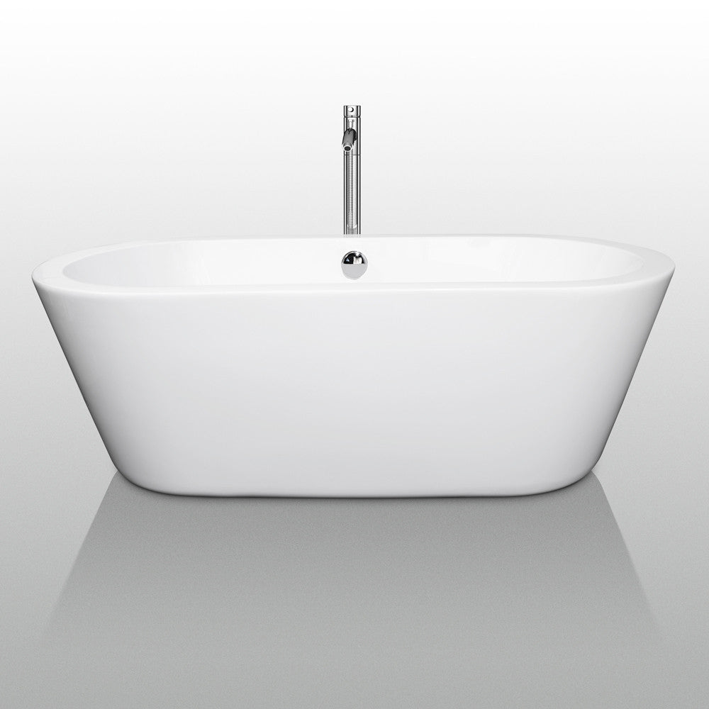 Mermaid 67" Soaking Bathtub By Wyndham Collection