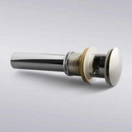 Aqua Decor Pop Up Drain With Overflow (Brushed Nickel)