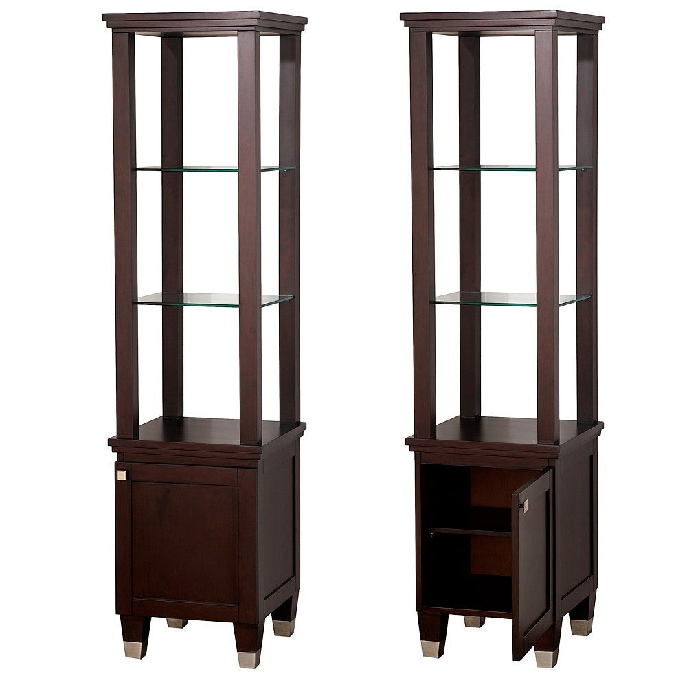 WYNDHAM COLLECTION Premiere 72-Inch Double Bathroom Vanity Set - Espresso