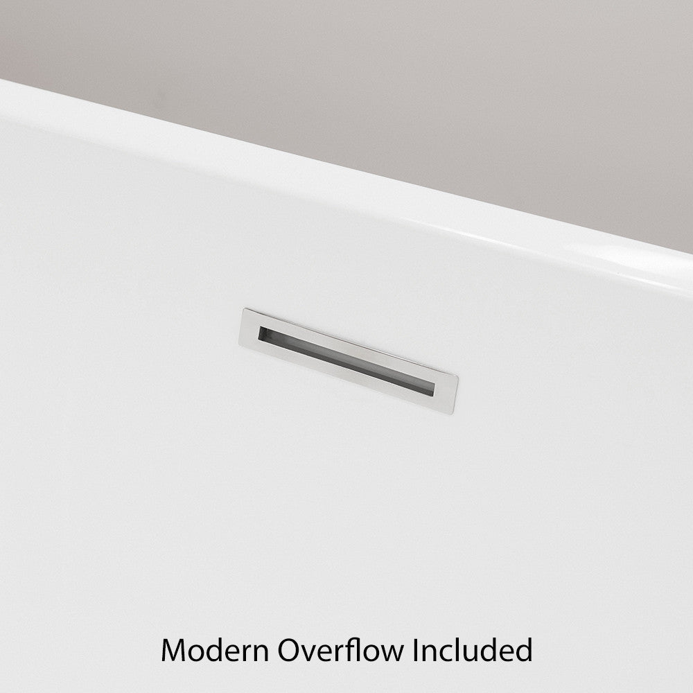 WYNDHAM COLLECTION Sara 59-Inch Soaking Bathtub